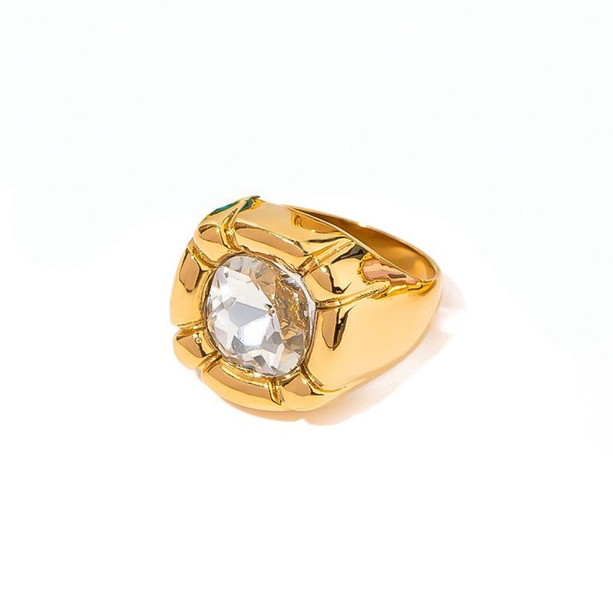 Anillo Crown transparente
