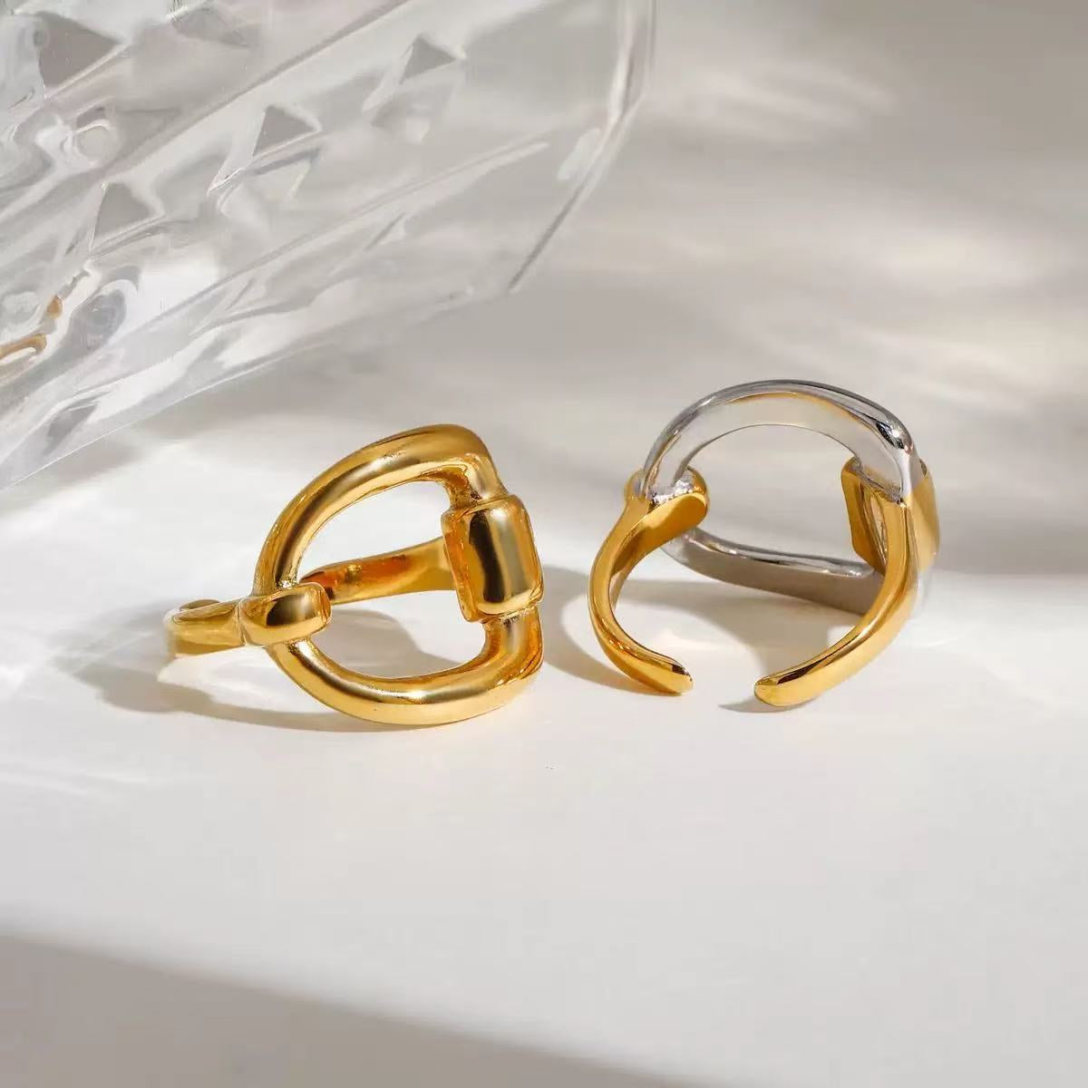 Anillo Belt Dorado