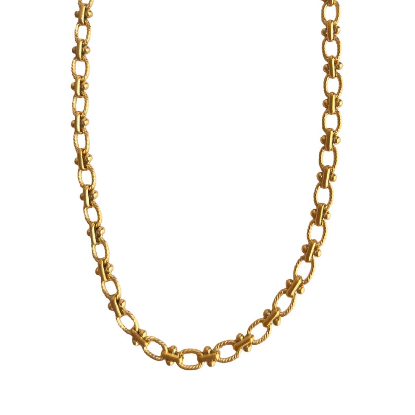 Pack: Collar Cherry + Cadena Óvalo Chico twist