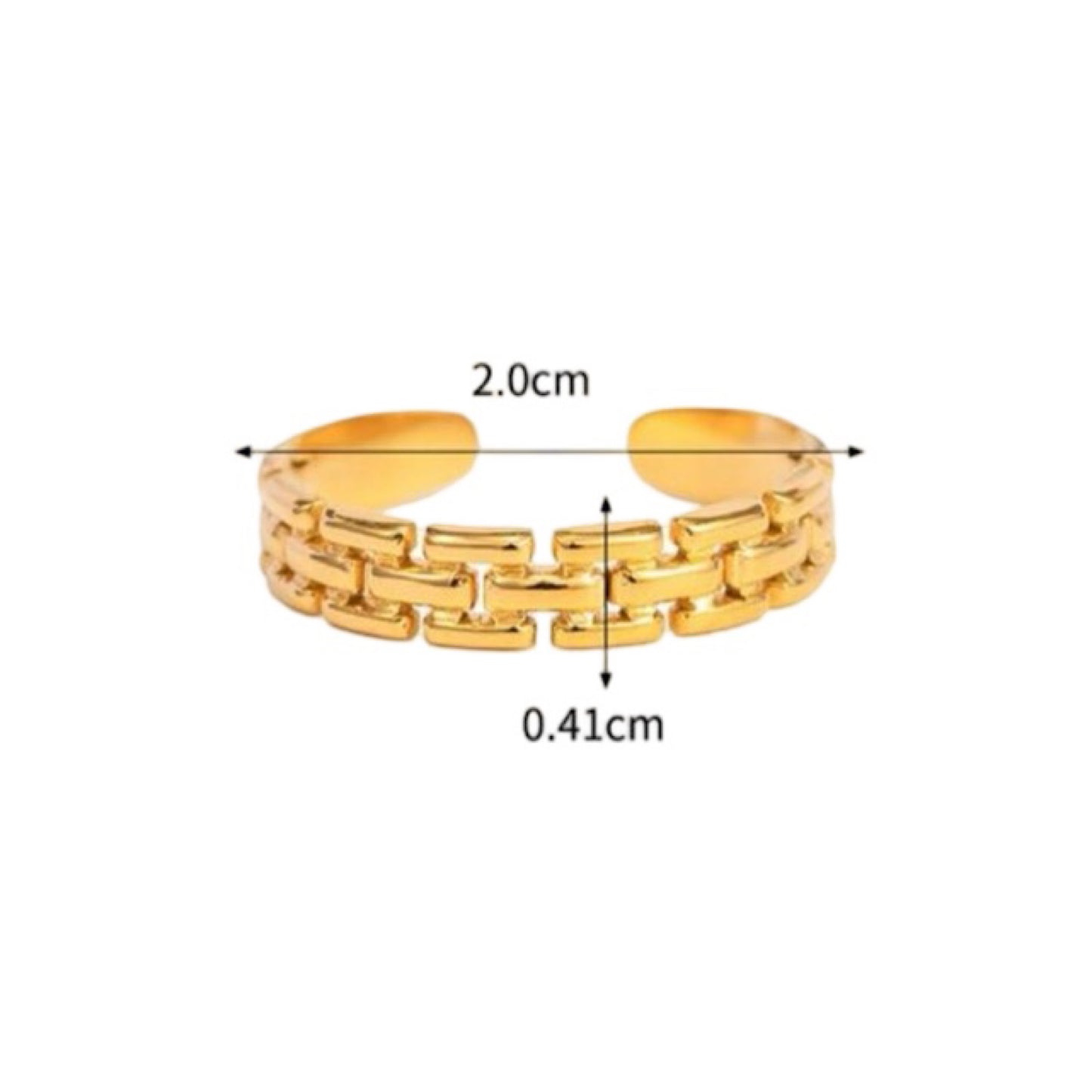 Anillo cadena baby