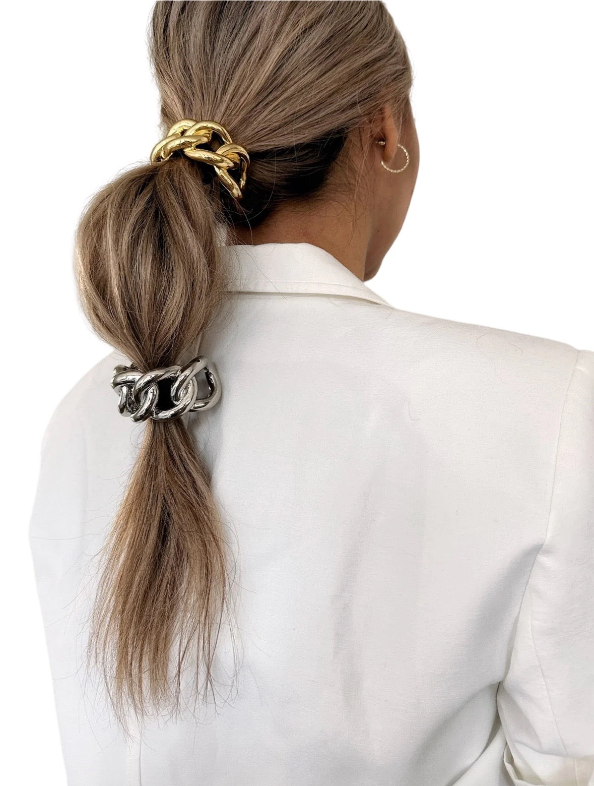 Hair Chain tie Dorada