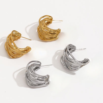 Aretes Tessa Dorados