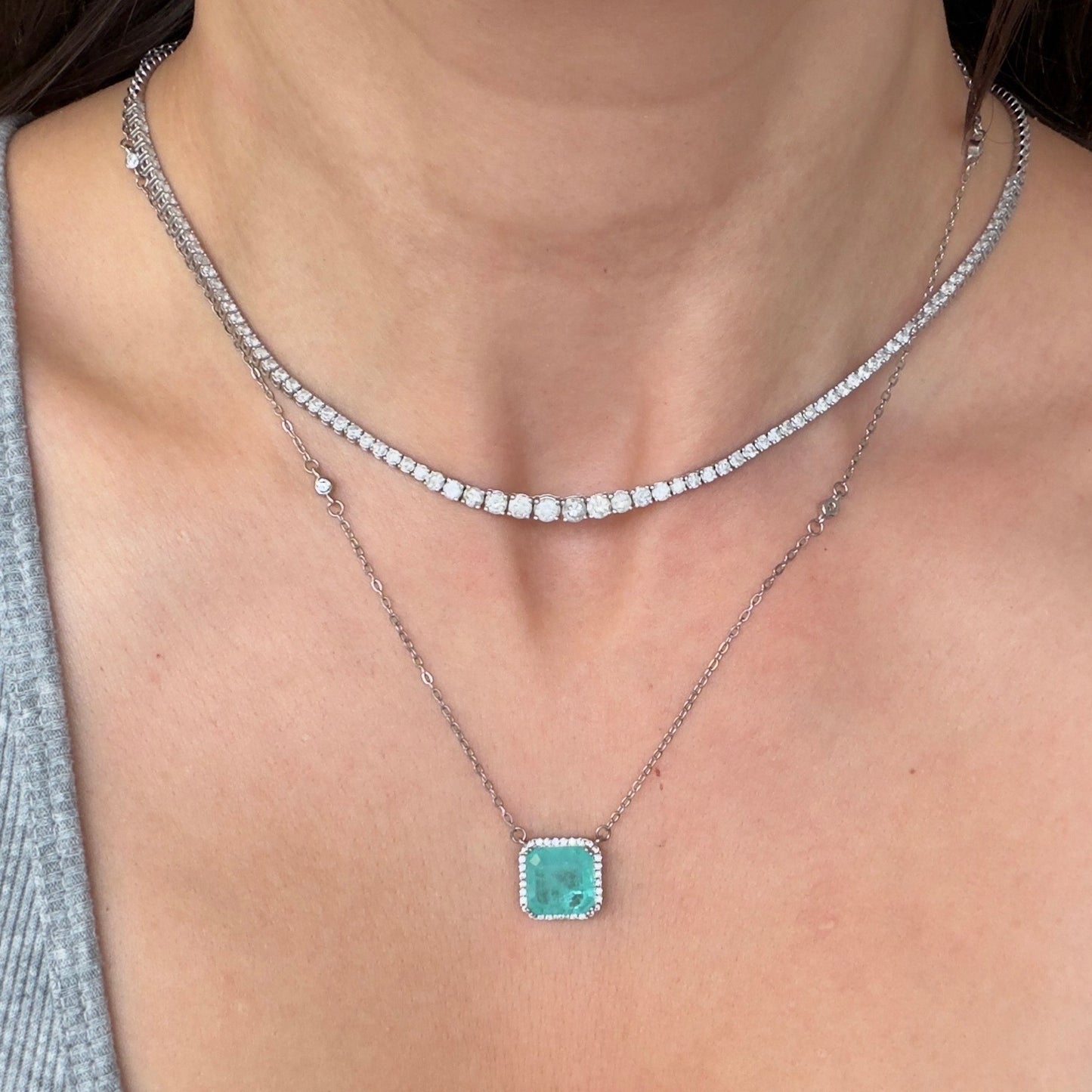 Collar Stella Turmalina Paraiba