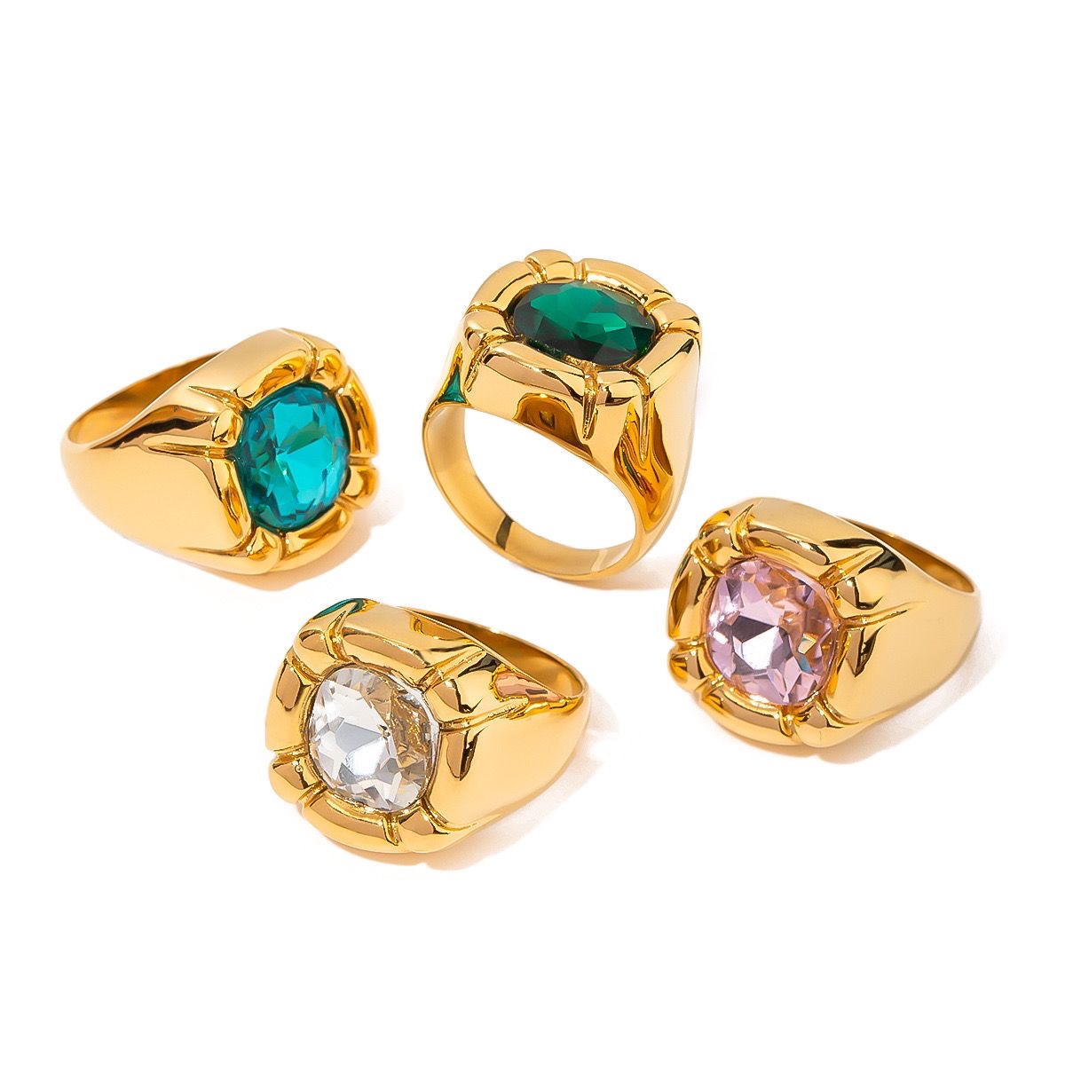 Anillo Crown Azul