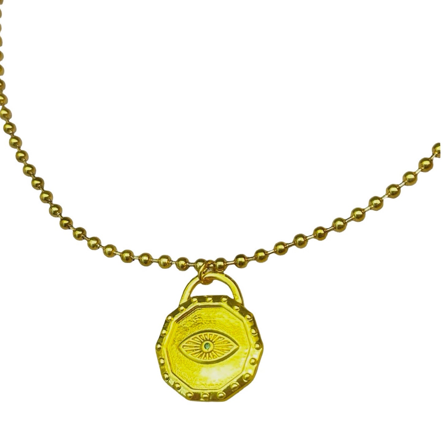 Collar ojo turco