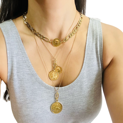 Choker Moneda Chica