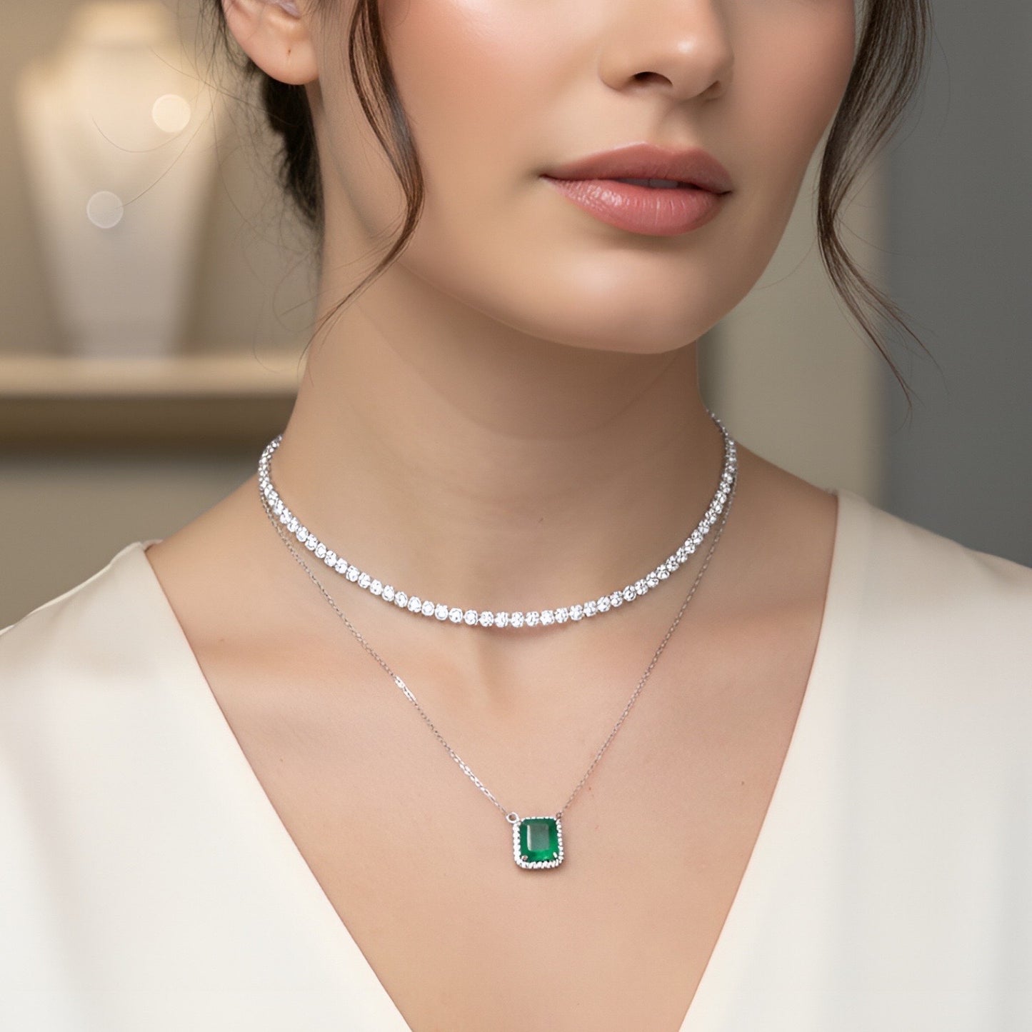 Collar Stella Esmeralda