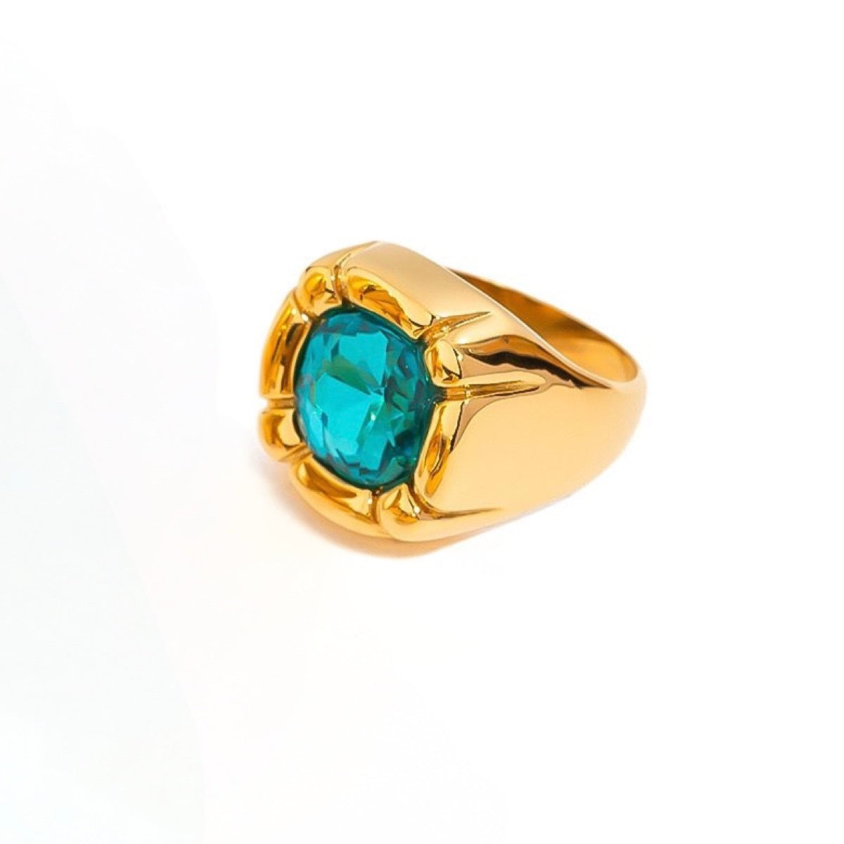 Anillo Crown Azul