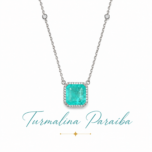 Collar Stella Turmalina Paraiba