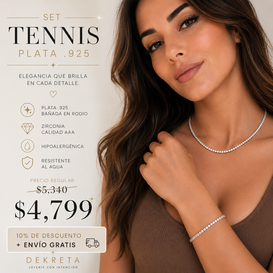 Pack TENNIS Plata .925