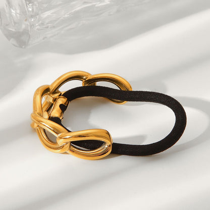 Hair Chain tie Dorada
