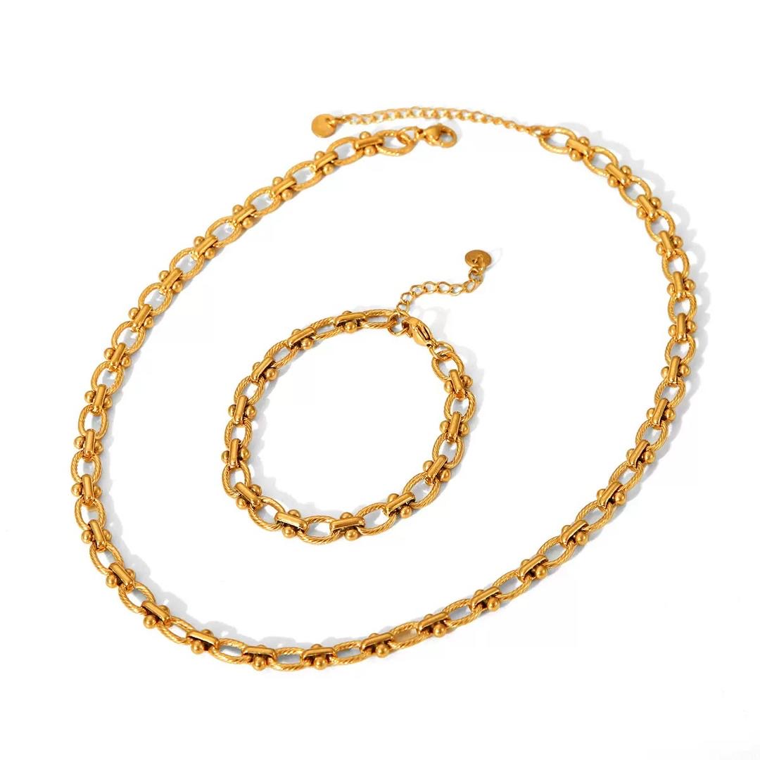 Pulsera Óvalo chico twist