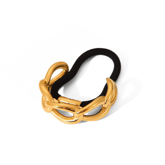 Hair Chain tie Dorada