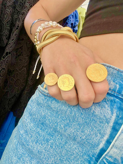 Anillo Moneda Mediano