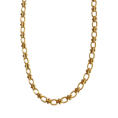 Pack: Collar Cherry + Cadena Óvalo Chico twist