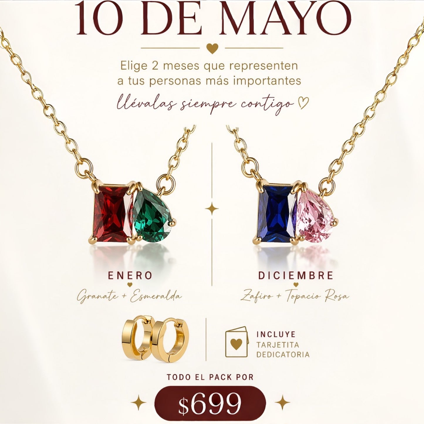 PACK 10 de Mayo- Remember(birthstone)