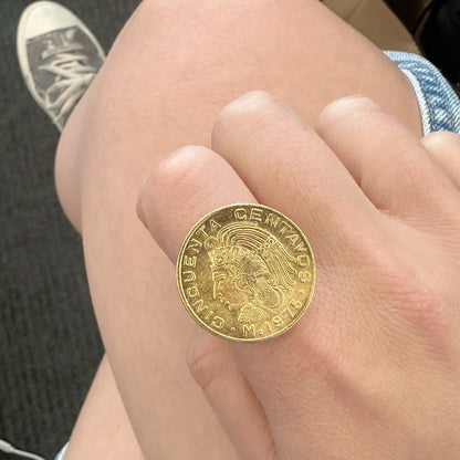 Anillo Moneda Mediano