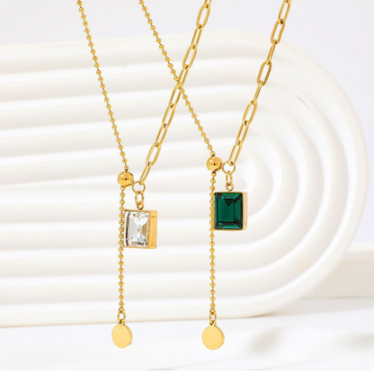 Collar Andy transparente