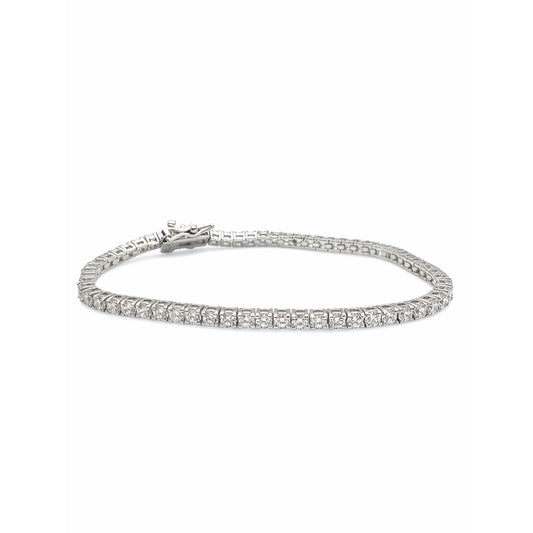 Pulsera Tennis .925 con rodio