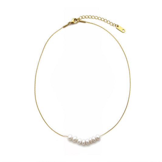 Collar Paz varias perlas