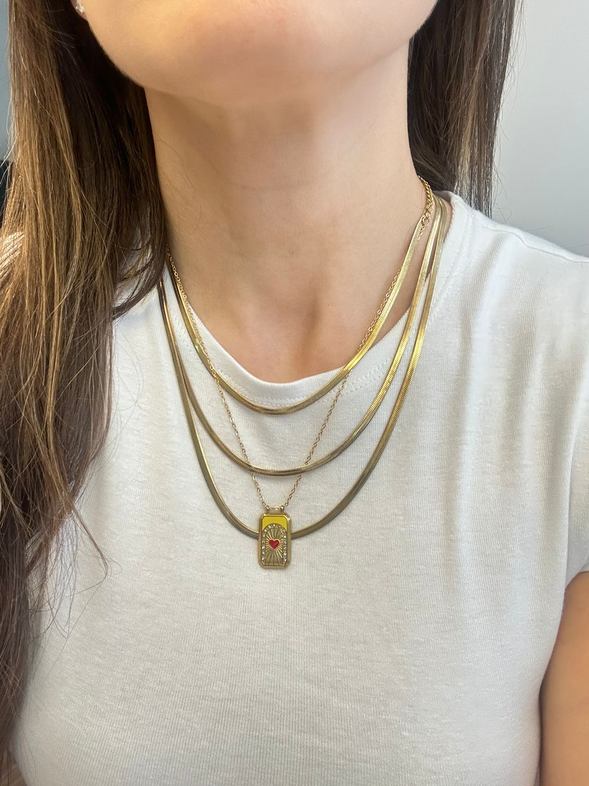 Pack: Collar LOVE + Triple planchada