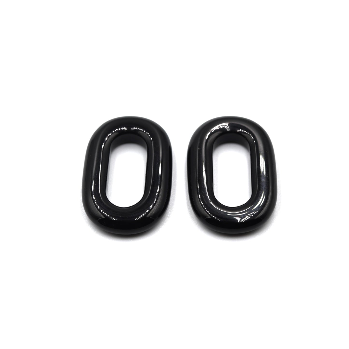 Piedras Ovalo Negra