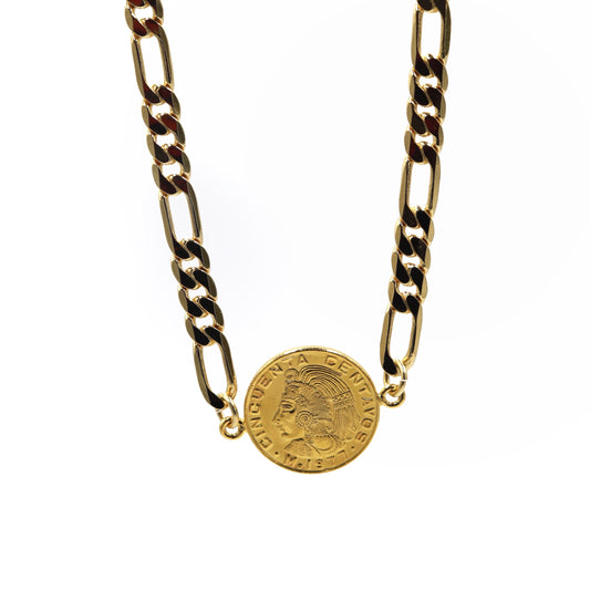Choker Moneda Mediana