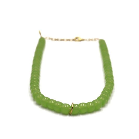 Collar Verde Esmeralda